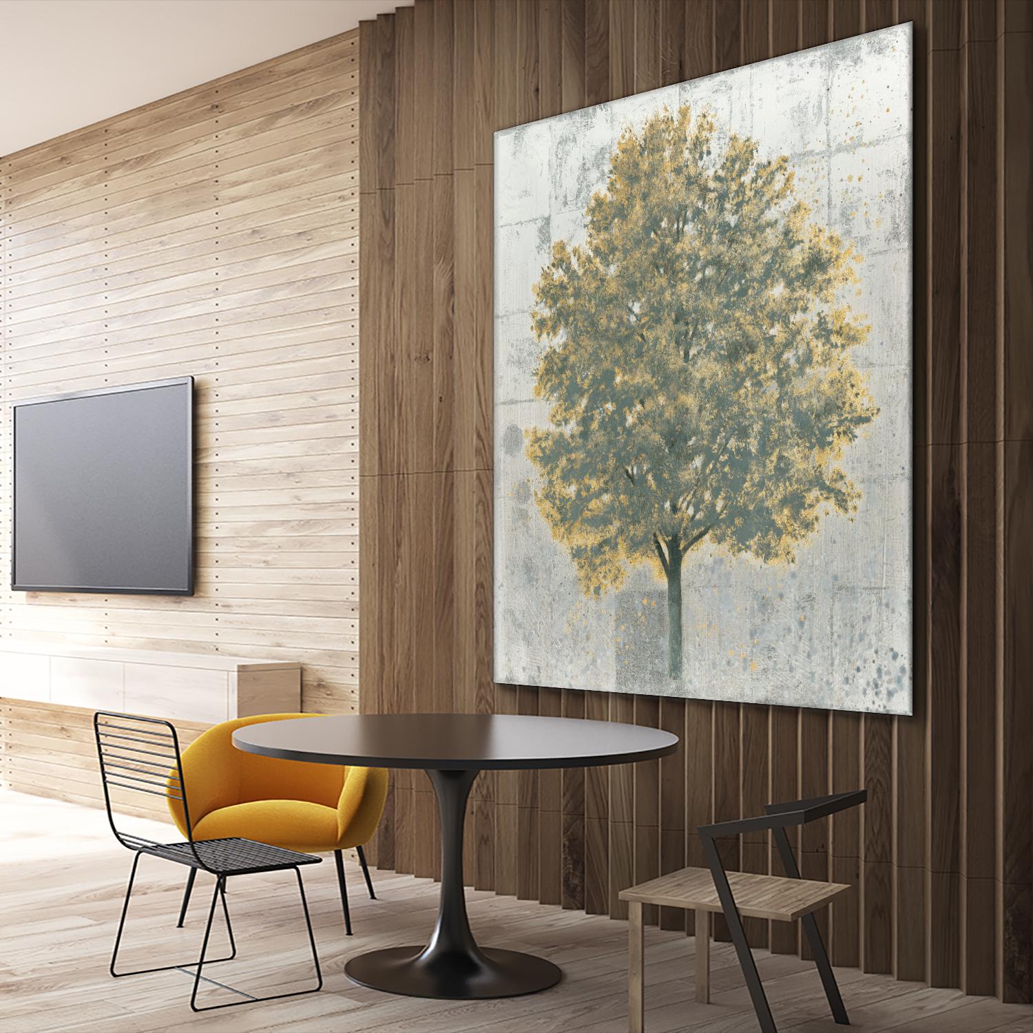 Neutrality Gold by James Wiens on GIANT ART - yellow trees