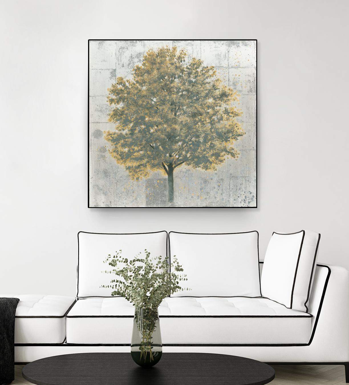 Neutrality Gold by James Wiens on GIANT ART - yellow trees