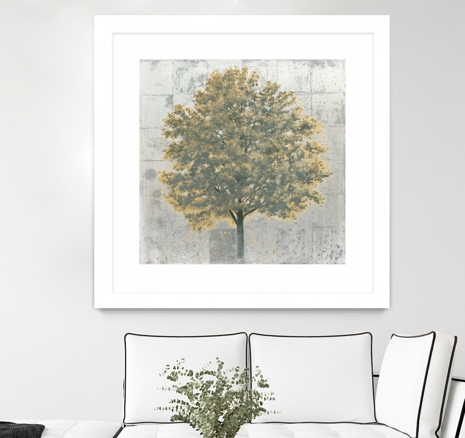 Neutrality Gold by James Wiens on GIANT ART - yellow trees