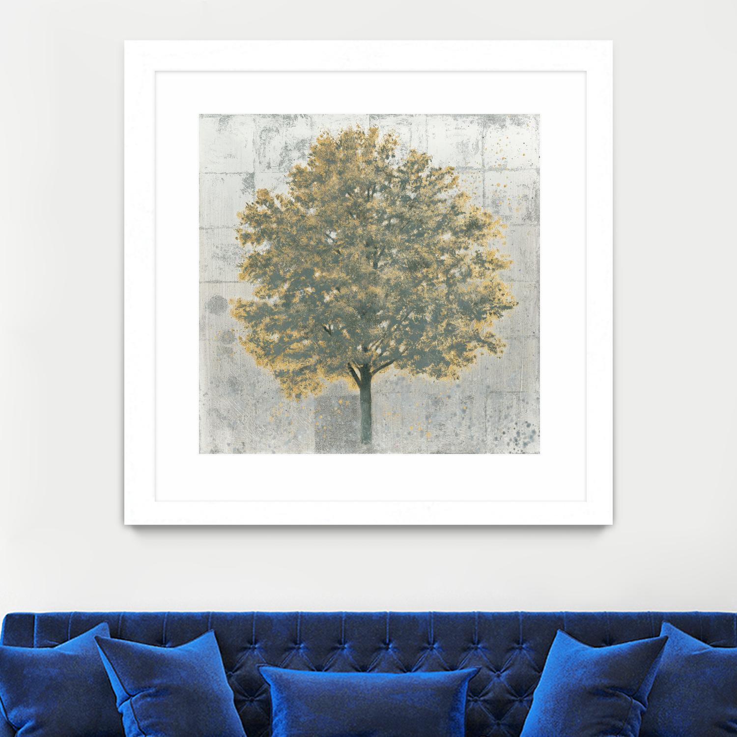 Neutrality Gold by James Wiens on GIANT ART - yellow trees