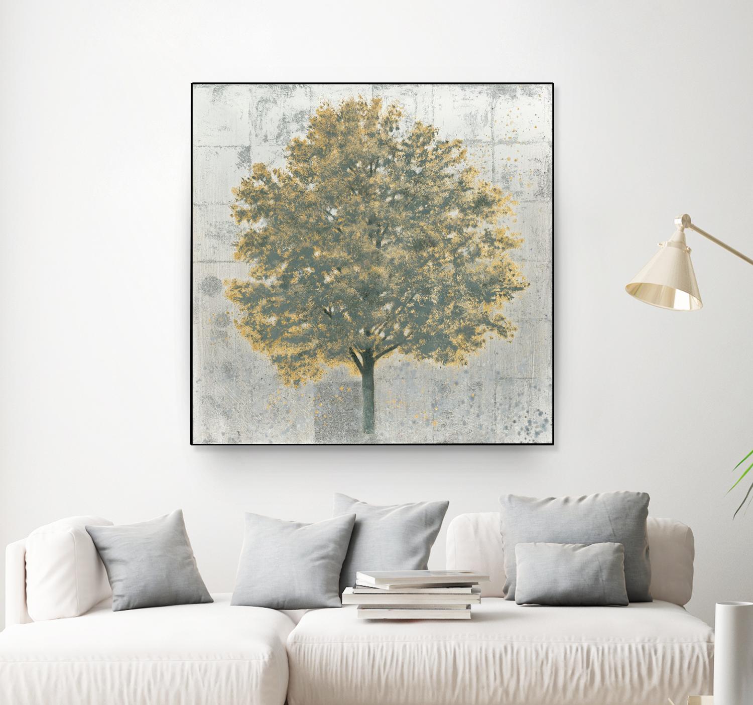 Neutrality Gold by James Wiens on GIANT ART - yellow trees