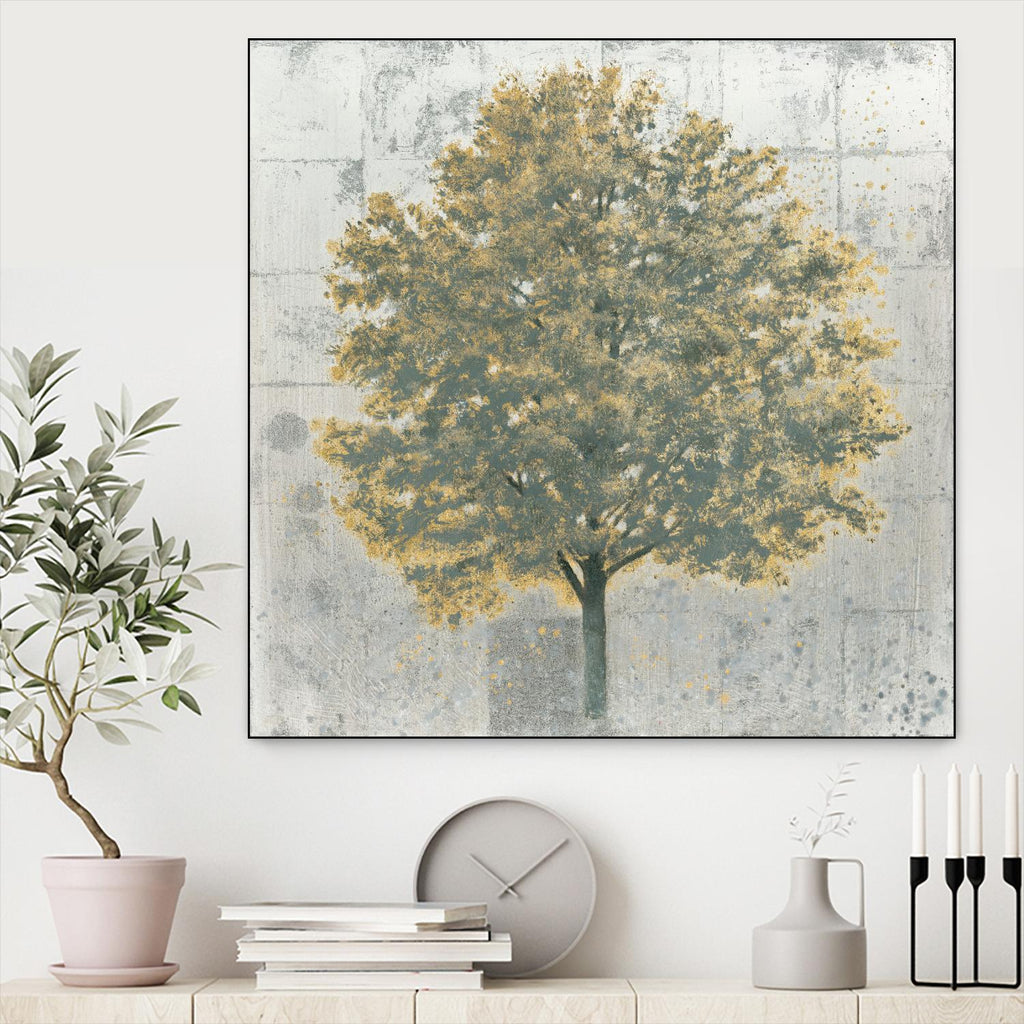Neutrality Gold by James Wiens on GIANT ART - yellow trees