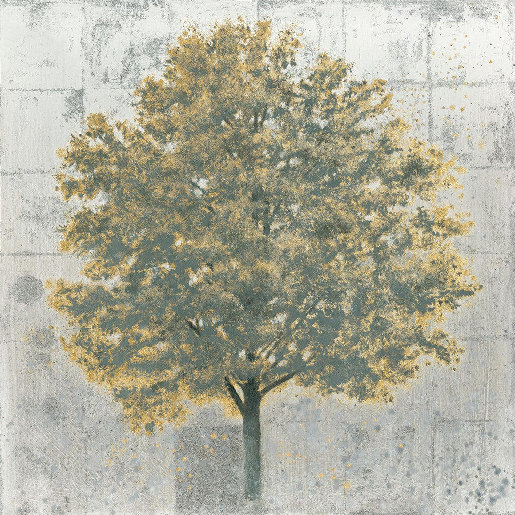 Neutrality Gold de James Wiens sur GIANT ART - arbres jaunes
