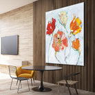 The Sanctuary III by Kellie Day on GIANT ART - red floral