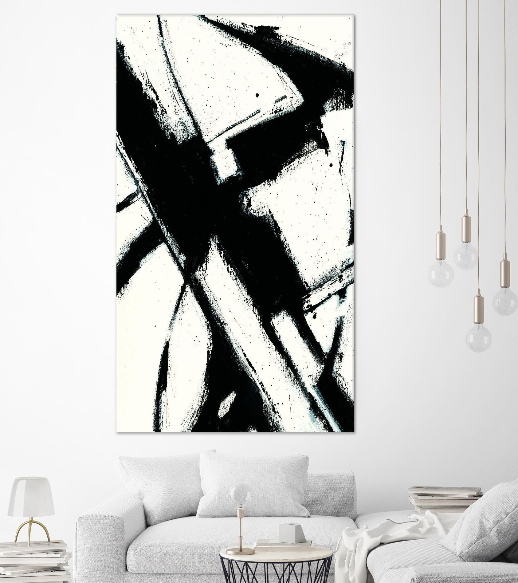 Expression Abstract I White by Shirley Novak on GIANT ART - white abstract