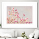 Pink Tree Tops I by Elizabeth Urquhart on GIANT ART - beige floral
