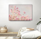 Pink Tree Tops I by Elizabeth Urquhart on GIANT ART - beige floral