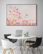 Pink Tree Tops I by Elizabeth Urquhart on GIANT ART - beige floral