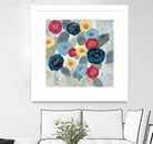 Winter Flowers II by Silvia Vassileva on GIANT ART - grey floral