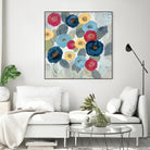 Winter Flowers II by Silvia Vassileva on GIANT ART - grey floral