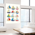 Wind and Waves VII by Courtney Prahl on GIANT ART - beige nautical