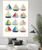 Wind and Waves VII by Courtney Prahl on GIANT ART - beige nautical