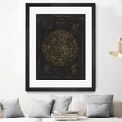 Collage Cactus IV on Graph Paper by Portfolio on GIANT ART - grey maps