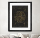 Collage Cactus IV on Graph Paper by Portfolio on GIANT ART - grey maps