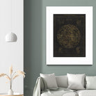 Collage Cactus IV on Graph Paper by Portfolio on GIANT ART - grey maps