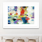 Island Town by Silvia Vassileva on GIANT ART - red abstract