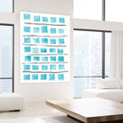 Ocean Blue II by Portfolio on GIANT ART - blue abstract