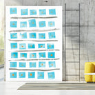 Ocean Blue II by Portfolio on GIANT ART - blue abstract