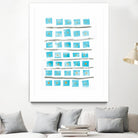 Ocean Blue II by Portfolio on GIANT ART - blue abstract