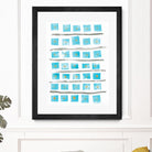 Ocean Blue II by Portfolio on GIANT ART - blue abstract