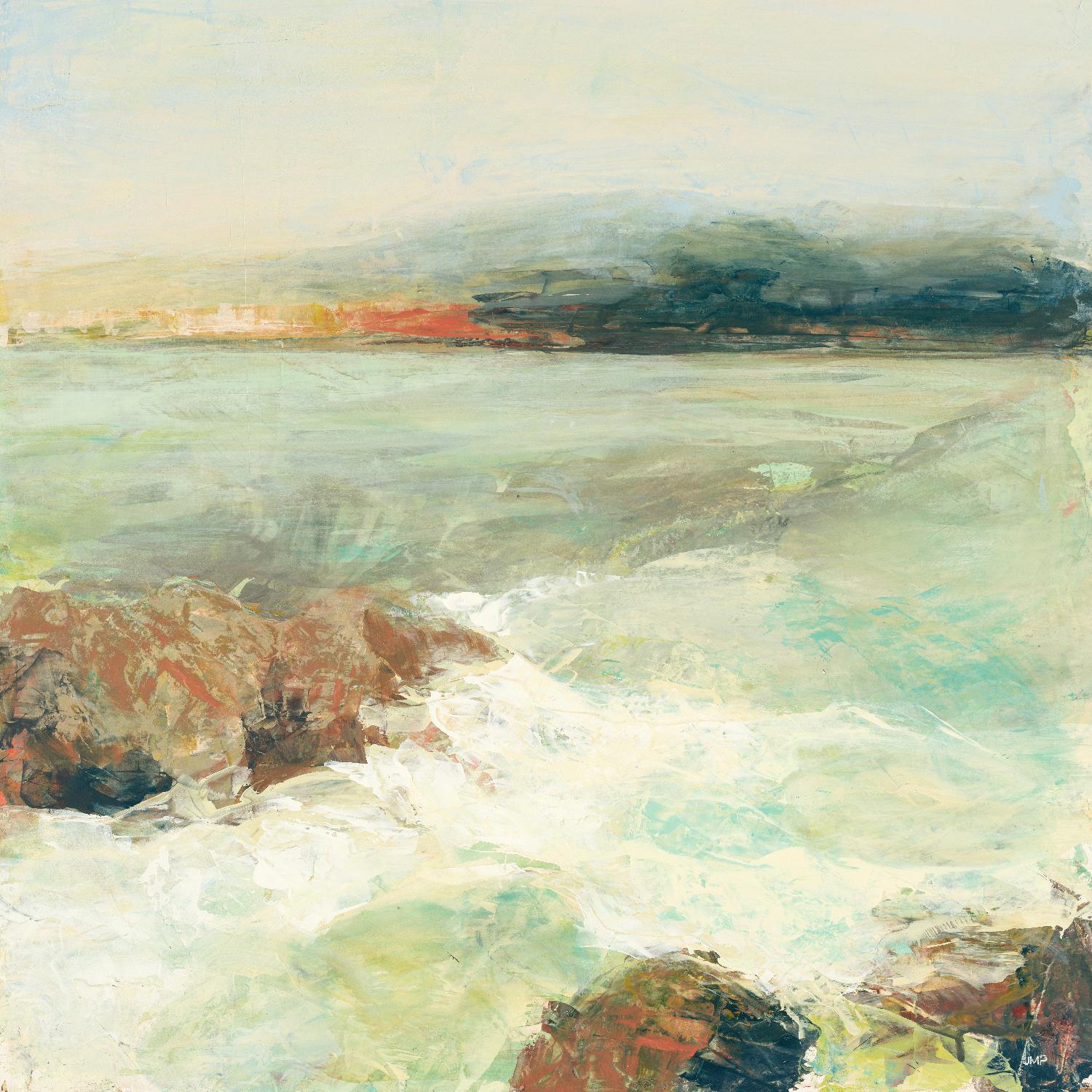 Point Lobos Crop by Julia Purinton on GIANT ART - brown abstract