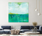 To the Shore by Melissa Averinos on GIANT ART - blue abstract