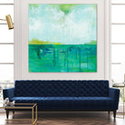 To the Shore by Melissa Averinos on GIANT ART - blue abstract