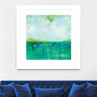 To the Shore by Melissa Averinos on GIANT ART - blue abstract
