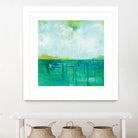 To the Shore by Melissa Averinos on GIANT ART - blue abstract