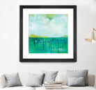 To the Shore by Melissa Averinos on GIANT ART - blue abstract