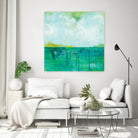 To the Shore by Melissa Averinos on GIANT ART - blue abstract