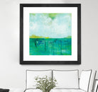 To the Shore by Melissa Averinos on GIANT ART - blue abstract