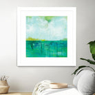 To the Shore by Melissa Averinos on GIANT ART - blue abstract