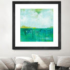 To the Shore by Melissa Averinos on GIANT ART - blue abstract