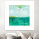 To the Shore by Melissa Averinos on GIANT ART - blue abstract