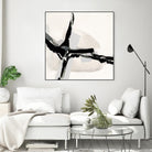 Creamy Neutral I by Chris Paschke on GIANT ART - white abstract