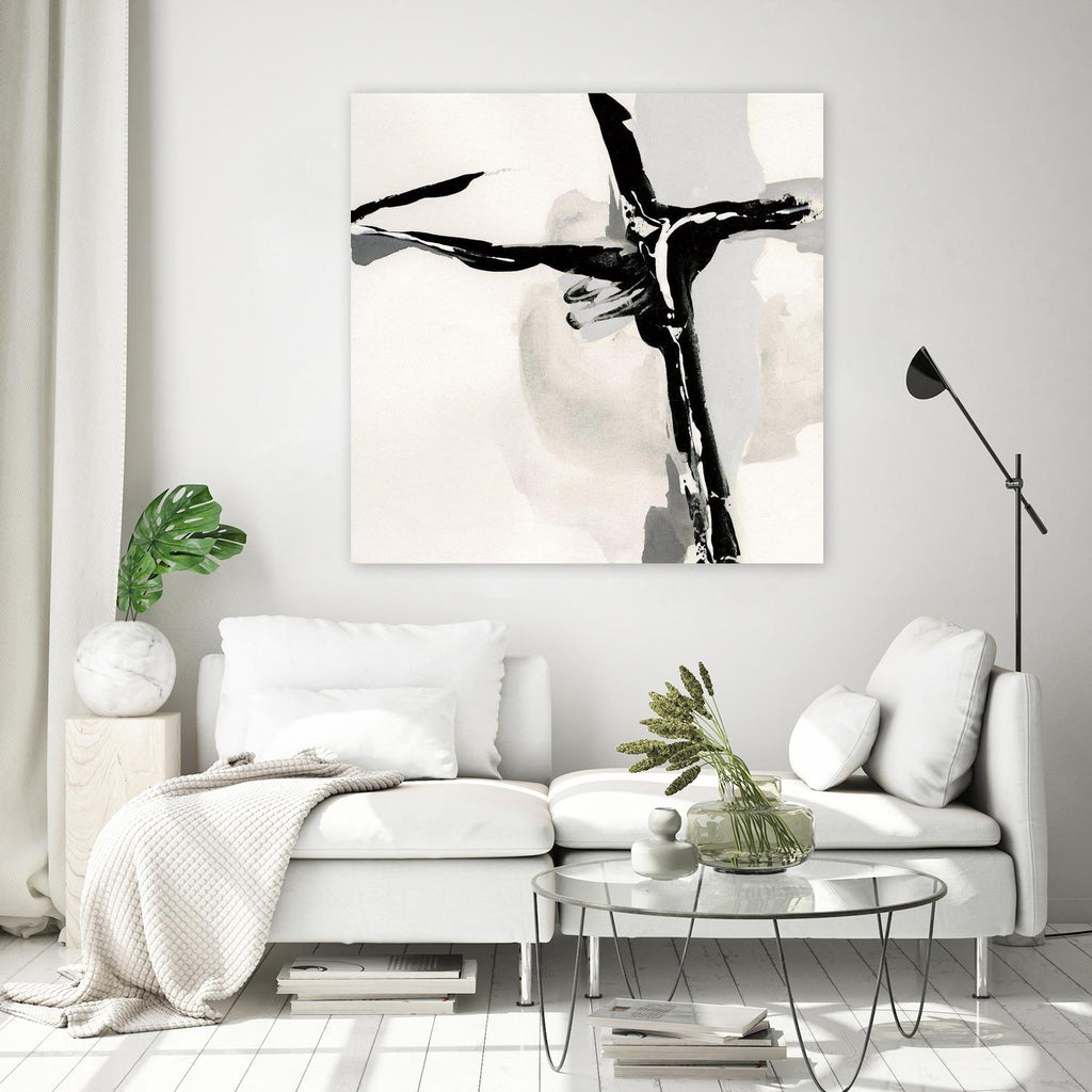 Creamy Neutral II by Chris Paschke on GIANT ART - white abstract