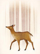 Snowy Doe by Ryan Fowler on GIANT ART - brown animals