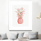 Gracefully Pink XII by Lisa Audit on GIANT ART - pink tropical