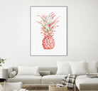 Gracefully Pink XII by Lisa Audit on GIANT ART - pink tropical