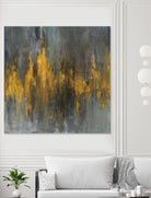 Black and Gold Abstract by Danhui Nai on GIANT ART - multi abstract abstract