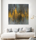 Black and Gold Abstract by Danhui Nai on GIANT ART - multi abstract abstract