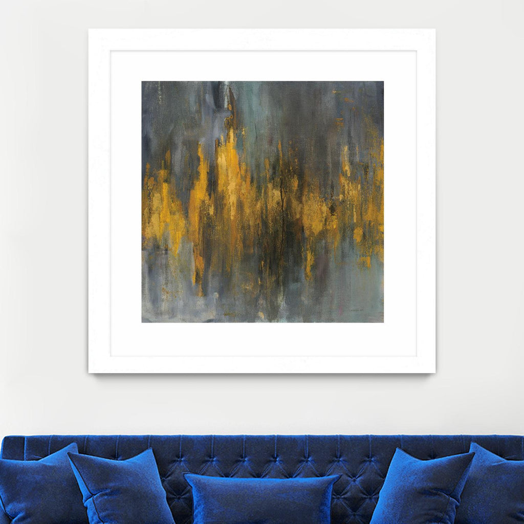 Black and Gold Abstract by Danhui Nai on GIANT ART - multi abstract abstract
