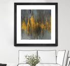 Black and Gold Abstract by Danhui Nai on GIANT ART - multi abstract abstract