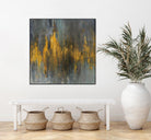 Black and Gold Abstract by Danhui Nai on GIANT ART - multi abstract abstract