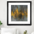 Black and Gold Abstract by Danhui Nai on GIANT ART - multi abstract abstract