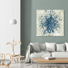 Summer Blocks Blue by Danhui Nai on GIANT ART - multi abstract abstract
