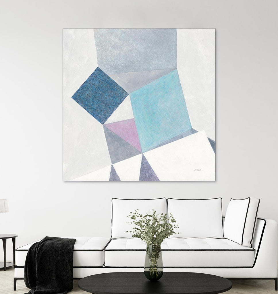 Bay Bridge V1 by Terri Burris on GIANT ART - whites & creams abstract abstract