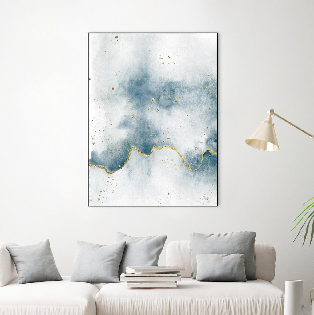 Flow with Gold II by Laura Marshall on GIANT ART - multi abstract abstract