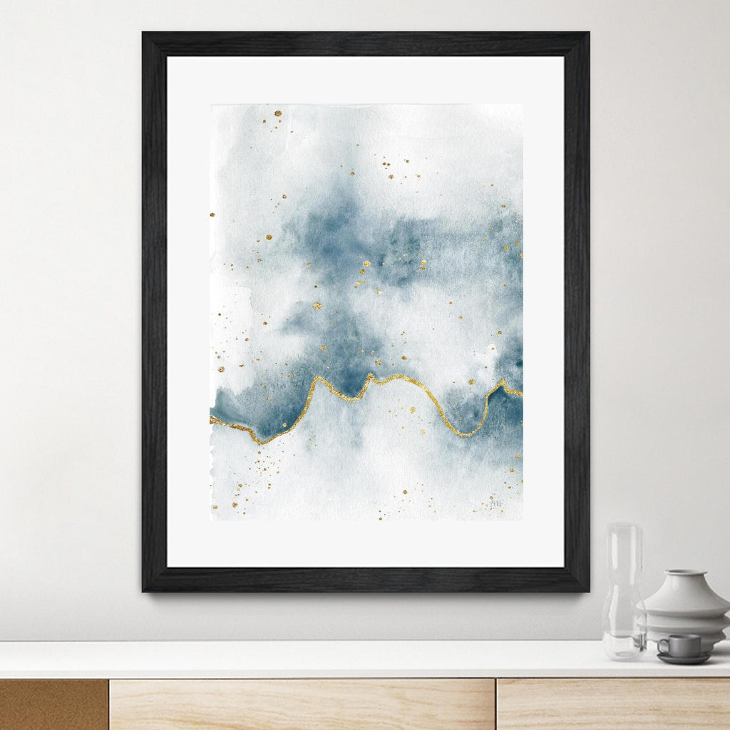 Flow with Gold II by Laura Marshall on GIANT ART - multi abstract abstract